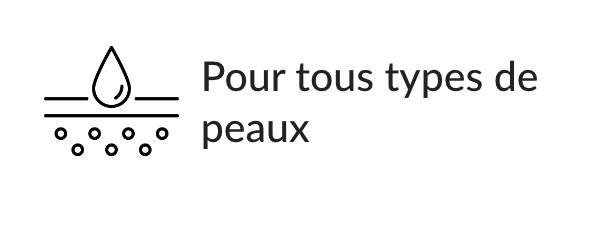 Pour tous types de peaux