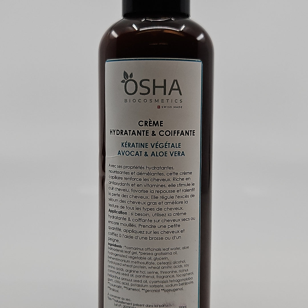 Crème Hydratante Coiffante Avocat & Aloe Vera - OSHA Biocosmetics