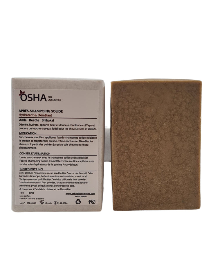 Après-Shampoing Solide Ayurvédique - OSHA Biocosmetics