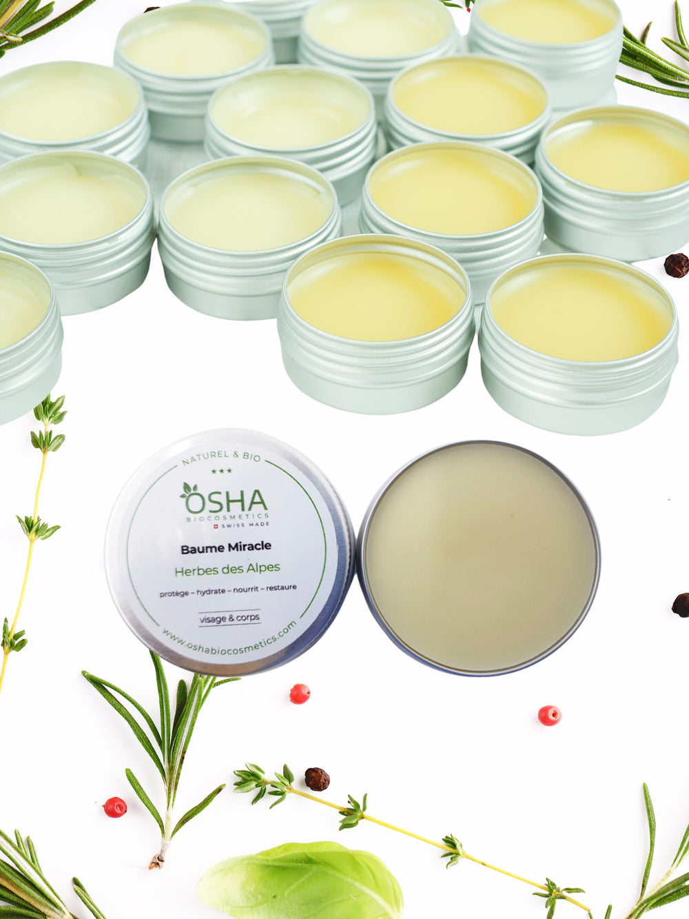 Baume Miracle Herbes des Alpes - OSHA Biocosmetics