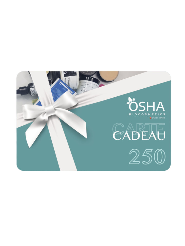 E-Carte cadeau Osha Biocosmetics - OSHA Biocosmetics