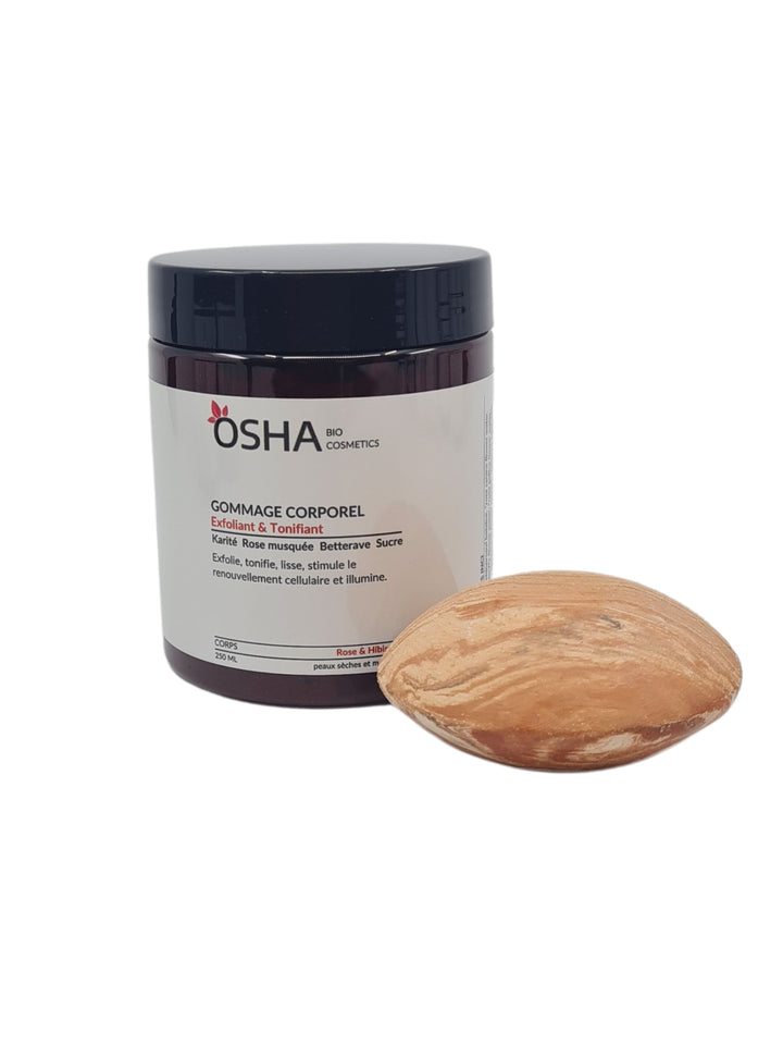 Gommage Corporel Rose & Hibiscus - OSHA Biocosmetics