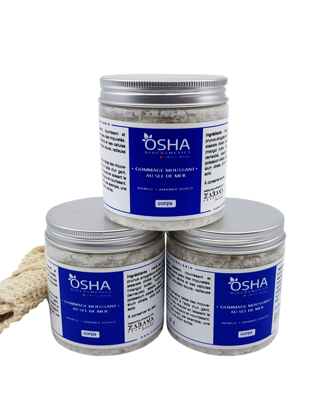 Gommage Moussant au Sel de Mer - OSHA Biocosmetics