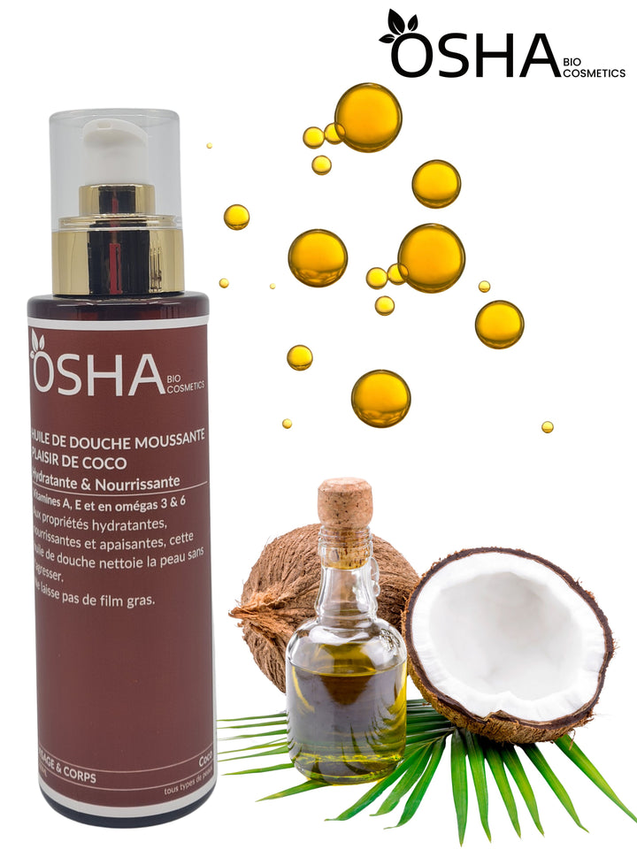 Huile de Douche Moussante Coco - OSHA Biocosmetics