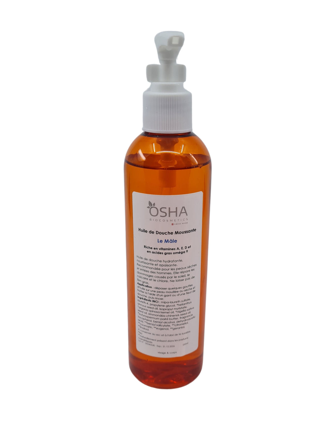 Huile de Douche Moussante Le Mâle - OSHA Biocosmetics