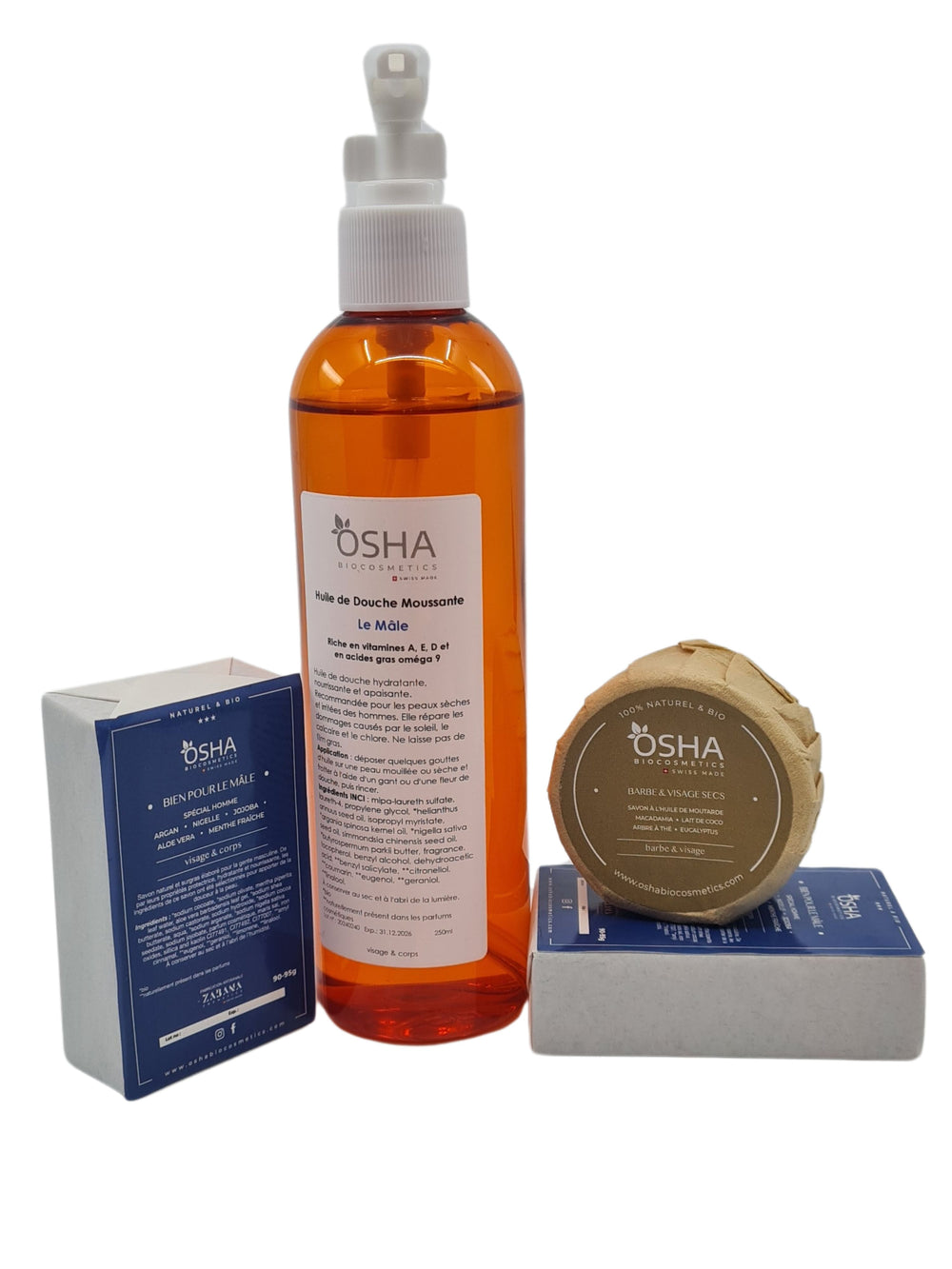 Huile de Douche Moussante Le Mâle - OSHA Biocosmetics
