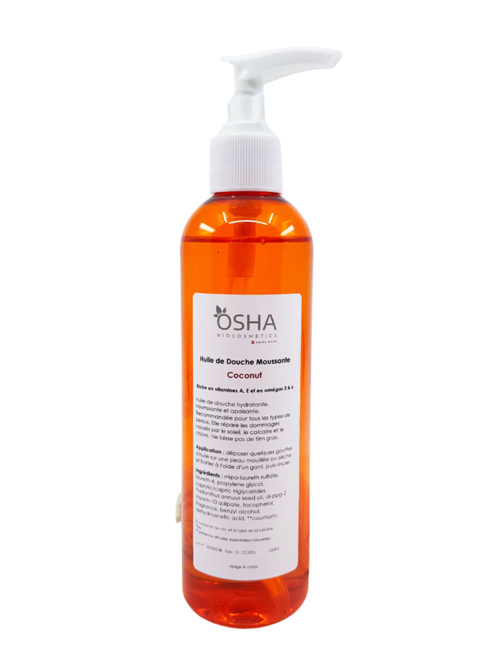 Huile de Douche Moussante Coco - OSHA Biocosmetics