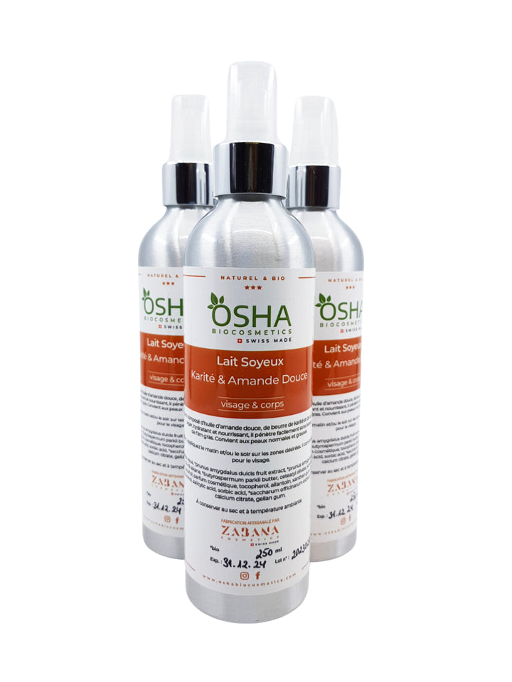 Lait Soyeux Karité & Amande Douce - OSHA Biocosmetics