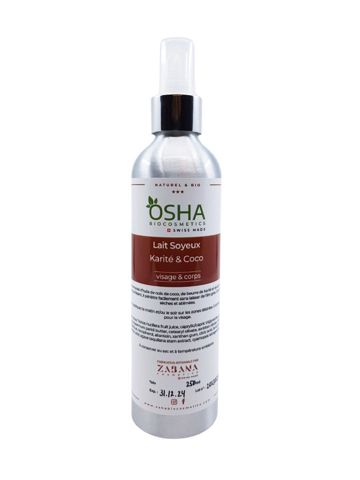 Lait Soyeux Karité & Coco - OSHA Biocosmetics