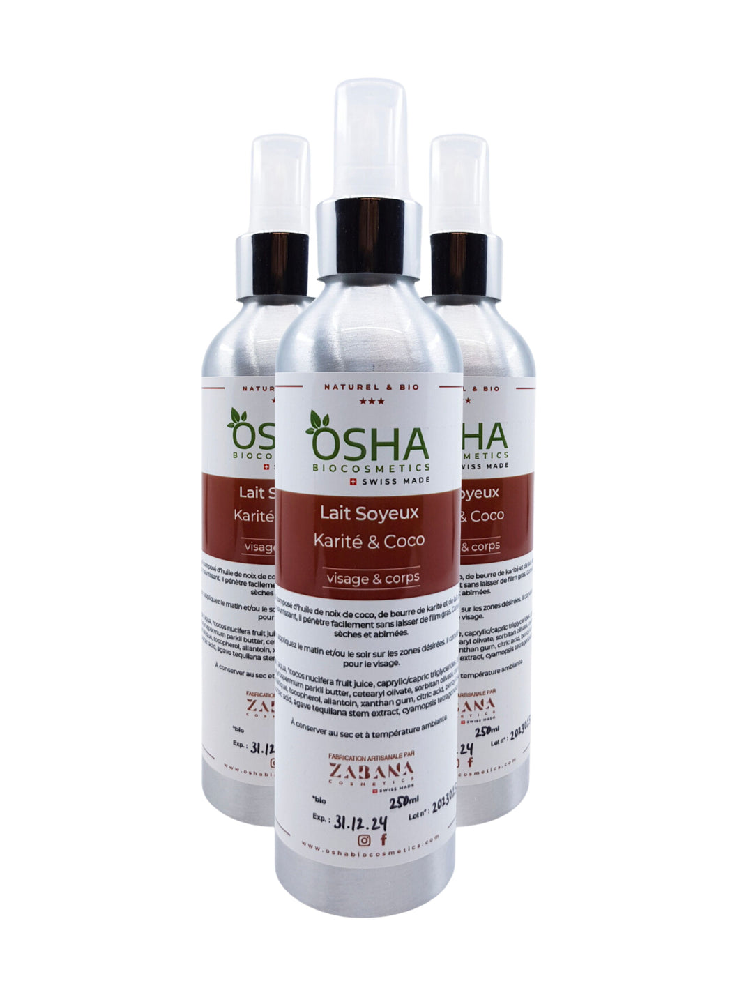 Lait Soyeux Karité & Coco - OSHA Biocosmetics