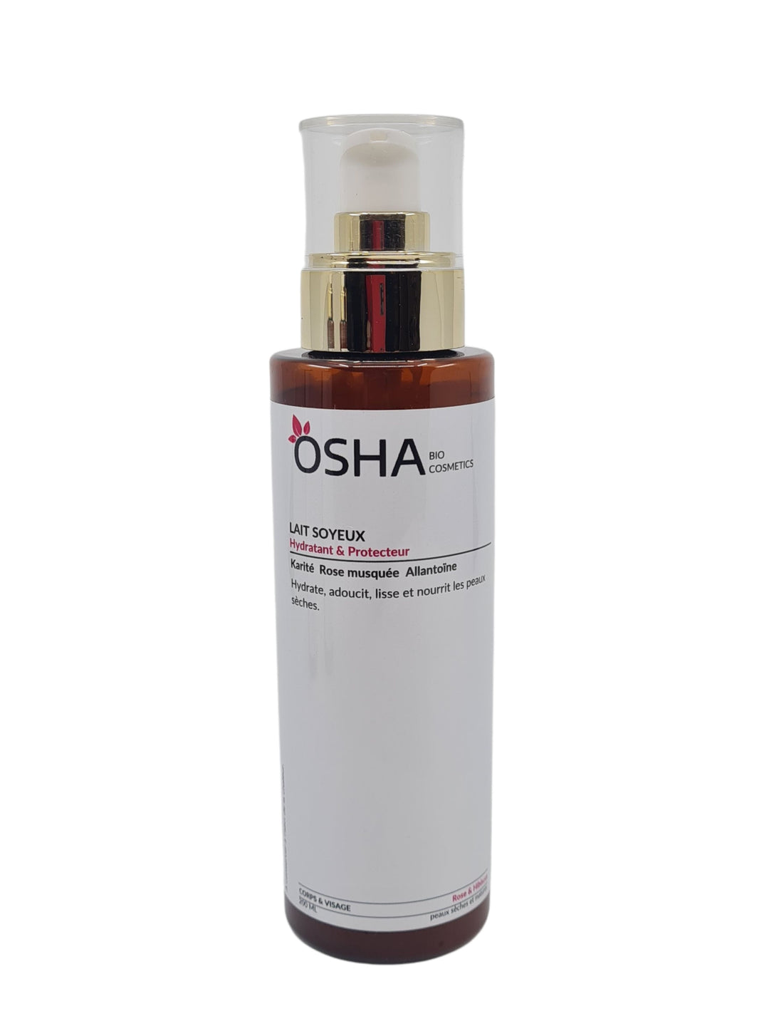 Lait Soyeux Rose & Hibiscus - OSHA Biocosmetics