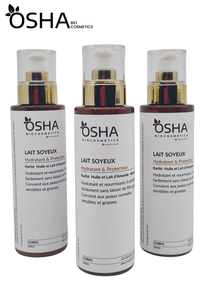 Lait Soyeux Karité & Amande Douce - OSHA Biocosmetics