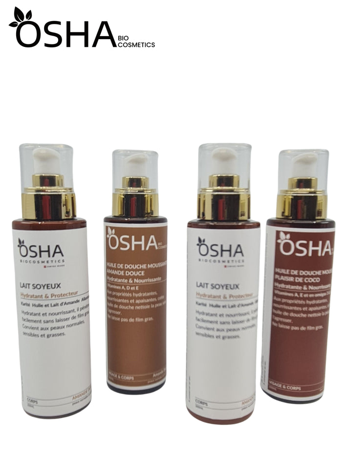 Lait Soyeux Karité & Amande Douce - OSHA Biocosmetics