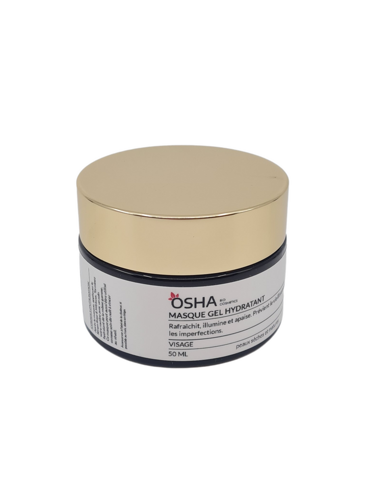 Masque Gel Hydratant Rose & Hibiscus - OSHA Biocosmetics