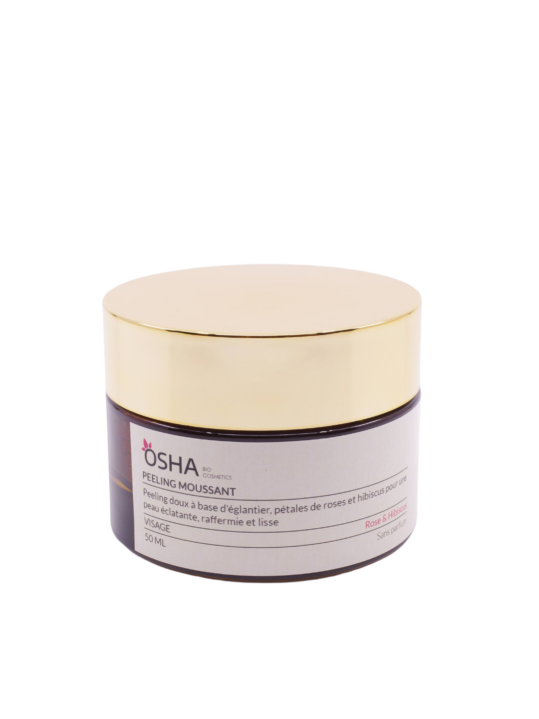 Peeling Moussant Rose & Hibiscus - OSHA Biocosmetics