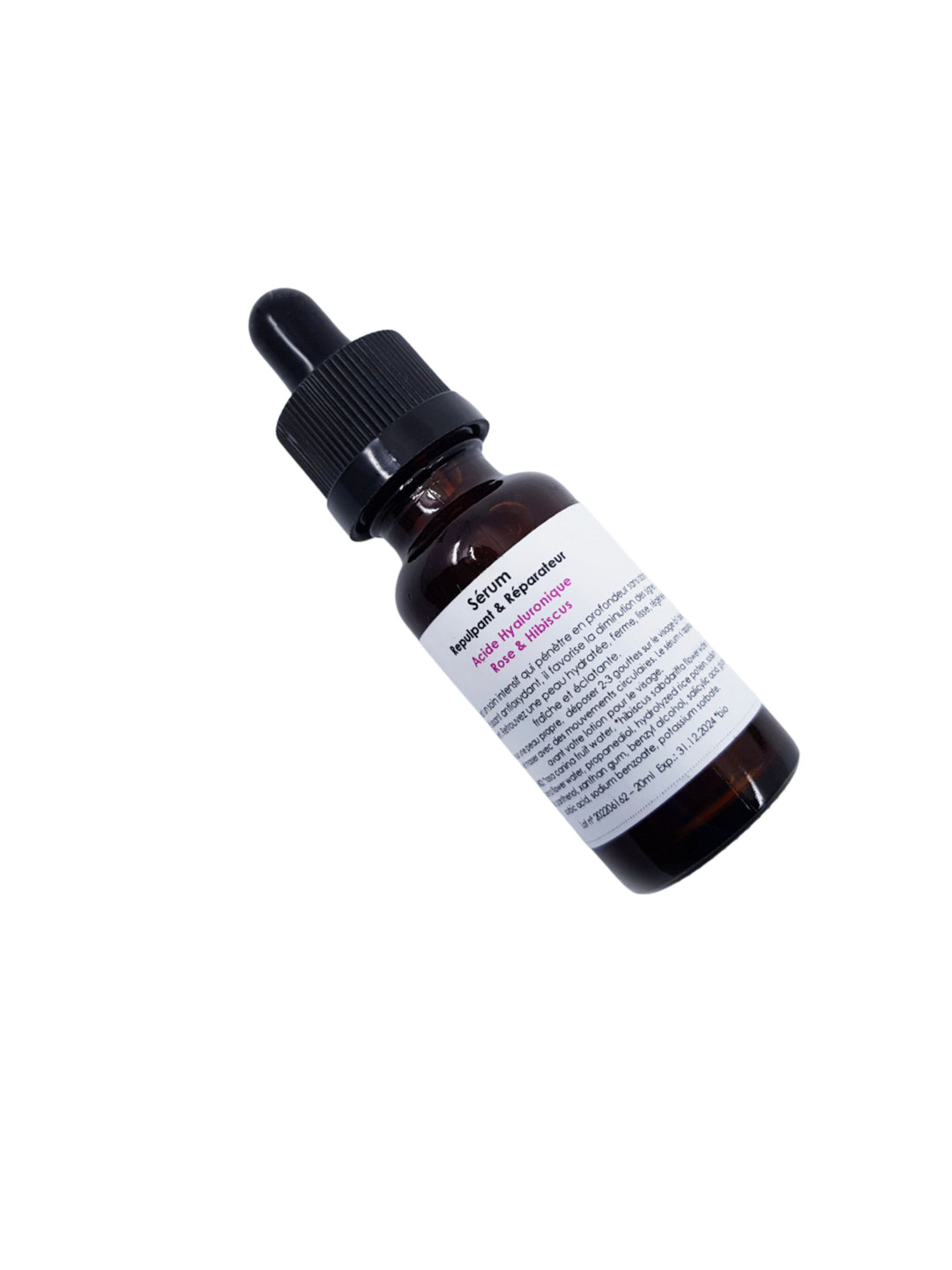 Sérum Hydratant Acide Hyaluronique Rose & Hibiscus - OSHA Biocosmetics