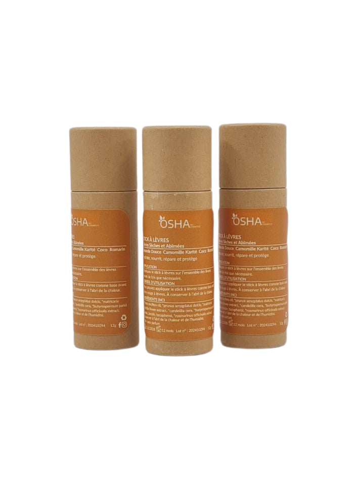 Lèvres Sèches et Abimées - OSHA Biocosmetics