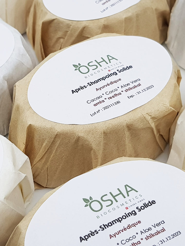Promo Après-Shampoings Solides - OSHA Biocosmetics