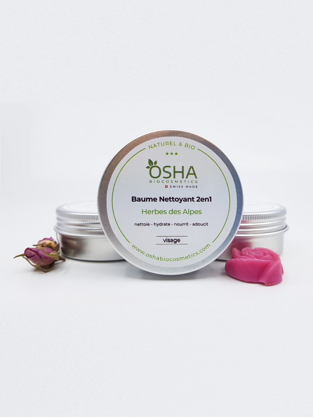 Baume Nettoyant 3en1 Herbes des Alpes - OSHA Biocosmetics